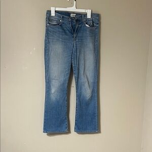 Hudson Jeans Classic Blue Cropped Denim